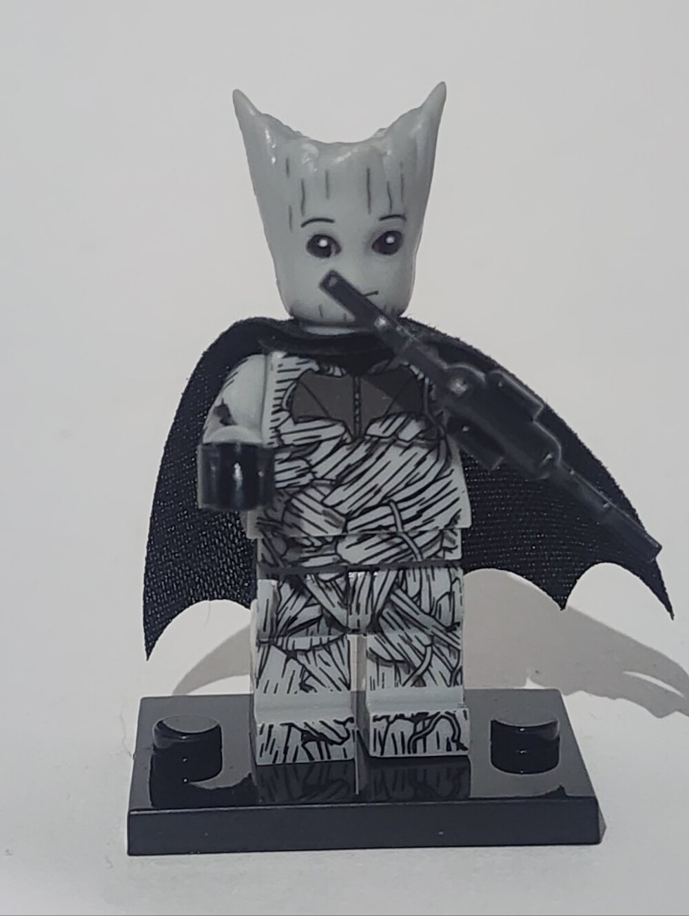 Classic Groot Batman Custom lego UV Print  Minifigure